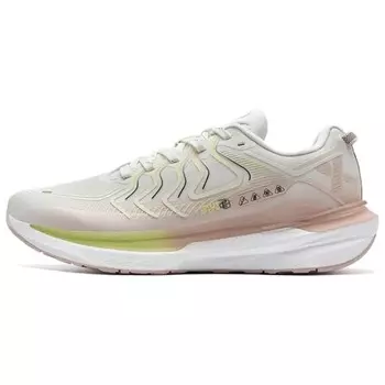 Кроссовки женские с низким верхом, цвет: белый, серый / коричневый, розовый / светло-зеленый матча Xtep