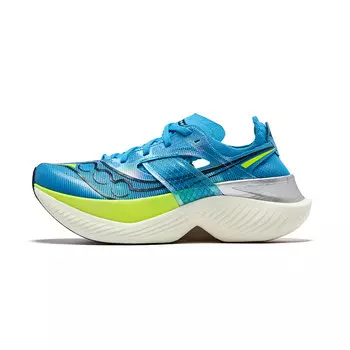 Кроссовки женские с низким верхом, цвет синий зеленый Saucony