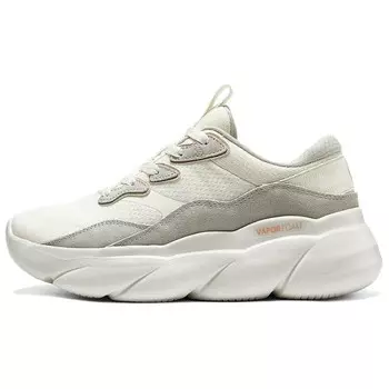 Кроссовки женские с низким верхом цвета слоновой кости Skechers, цвет Ivory