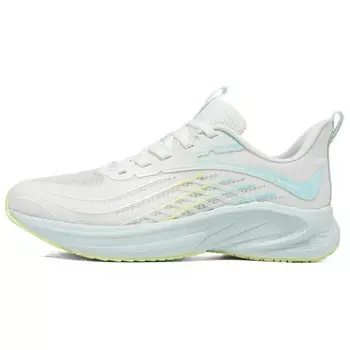 Кроссовки женские с низким верхом Feather белый/тюль синий 361°