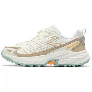 Кроссовки женские с низким верхом Feather белый/отбеленные светло-зеленый 361°