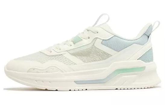 Кроссовки женские с низким верхом Feather белый/опаловые 361°