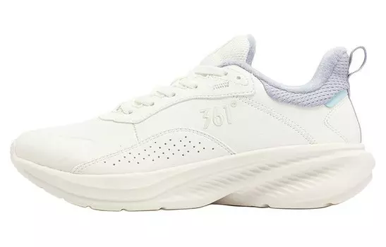 Кроссовки женские с низким верхом Feather белый/розмариновые 361°