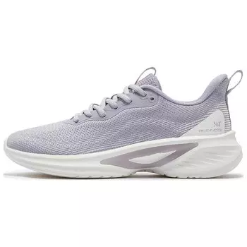 Кроссовки женские с низким верхом Feather белый/светло-серый фиолетовый 361°