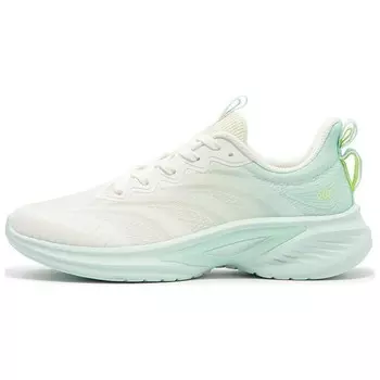 Кроссовки женские с низким верхом Feather белый/освежающе-зеленый 361°