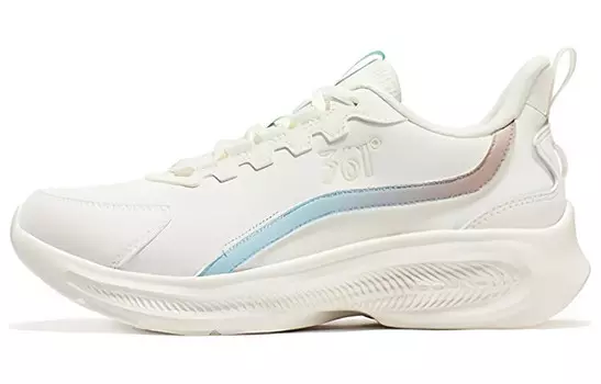 Кроссовки женские с низким верхом Feather White/Glacier Blue 361°