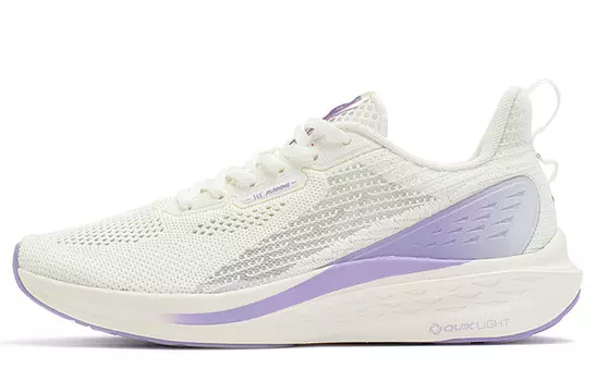 Кроссовки женские с низким верхом Feather White/digital Lavender 361°