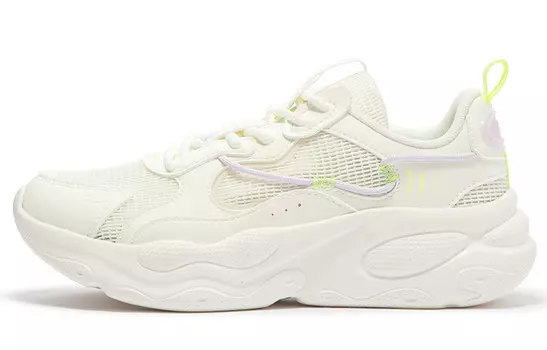 Кроссовки женские с низким верхом Feathers белые/слегка виноградно-фиолетовые 361°