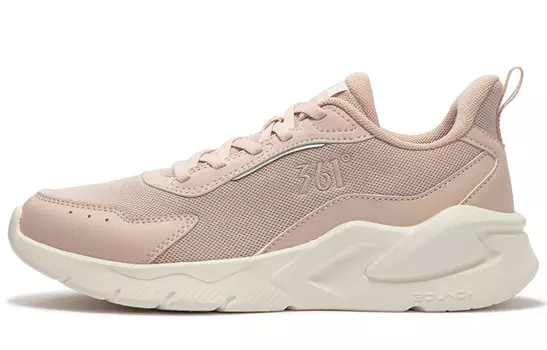 Кроссовки женские с низким верхом Fresh Pink/feather White 361°