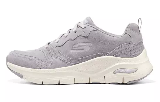 Кроссовки женские с низким верхом лавандового цвета Skechers