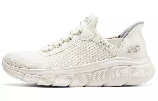 Кроссовки женские с низким верхом молочно-белые Skechers