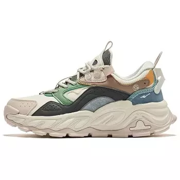 Кроссовки женские с низким верхом, неотбеленные, основной цвет/штукатурка, ясень Erke, цвет Unbleached primary color/stucco ash