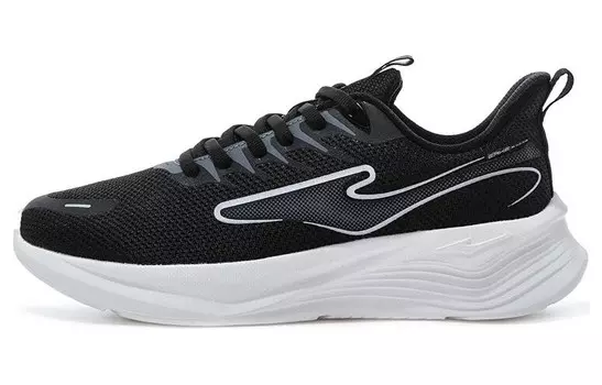 Кроссовки женские с низким верхом Positive Black/Carbon Gray Erke