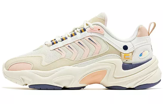 Кроссовки женские с низким верхом Program Серый / Дубовый бутон Белый / Песочный охра Erke