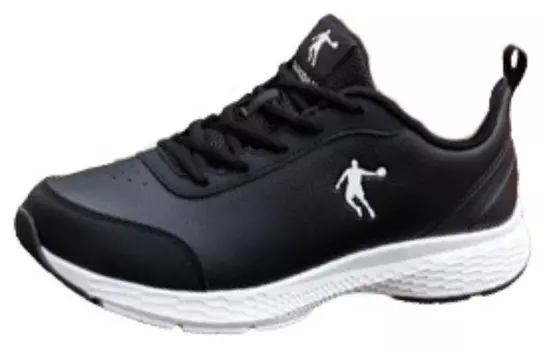 Кроссовки женские с низким верхом Qiaodan, черный/белый