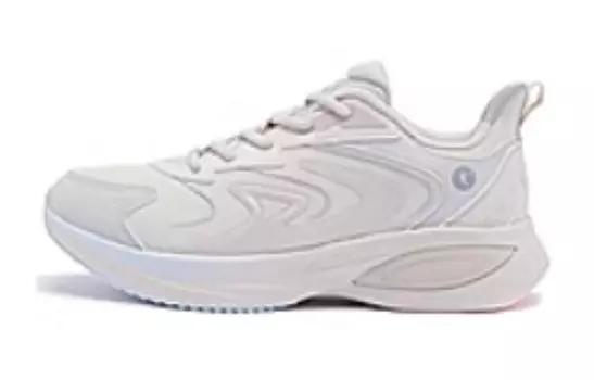 Кроссовки женские с низким верхом Qiaodan, цвет Ancient porcelain white/cloud pink