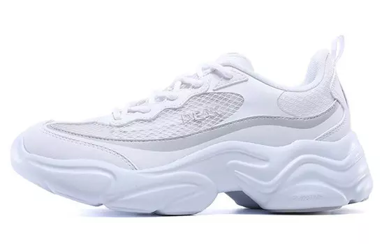 Кроссовки женские с низким верхом, размер Large, белые/светло-серые Peak