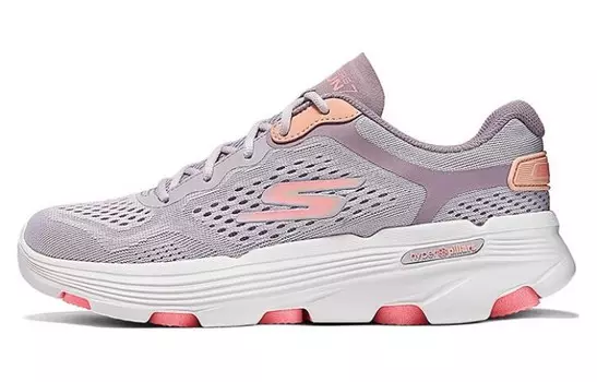 Кроссовки женские с низким верхом розовые/белые Skechers
