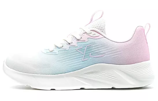 Кроссовки женские с низким верхом Sail White / Electronic Powder Blue / Arctic Peach Pink Xtep