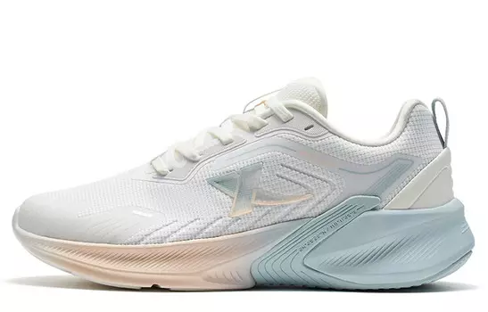 Кроссовки женские с низким верхом Sail White/Snow Fog Green Xtep