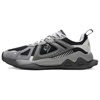 Кроссовки женские с низким верхом серые/черные Le Coq Sportif