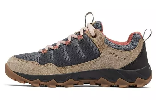 Кроссовки женские с низким верхом серые/коричневые/оранжевые Columbia