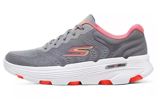 Кроссовки женские с низким верхом серые/красные Skechers