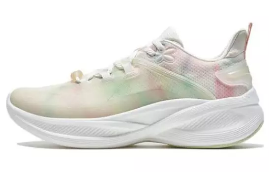 Кроссовки женские с низким верхом серые/розовые/зеленые Xtep