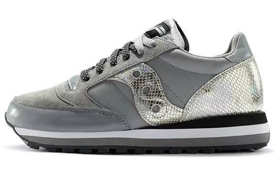 Кроссовки женские с низким верхом серые Saucony