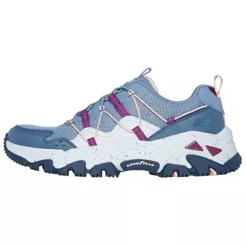 Кроссовки женские с низким верхом серые/синие Skechers