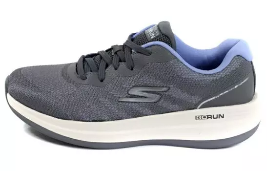 Кроссовки женские с низким верхом серые/синие Skechers