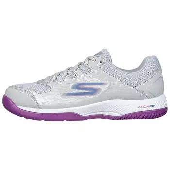 Кроссовки женские с низким верхом серые Skechers