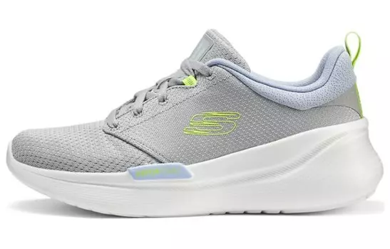 Кроссовки женские с низким верхом серые Skechers