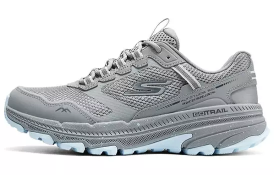 Кроссовки женские с низким верхом серые Skechers