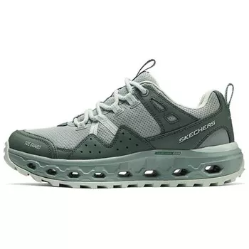 Кроссовки женские с низким верхом серые Skechers
