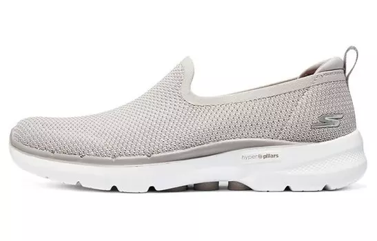 Кроссовки женские с низким верхом серые Skechers