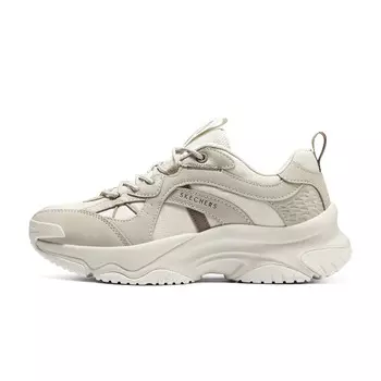 Кроссовки женские с низким верхом серые Skechers