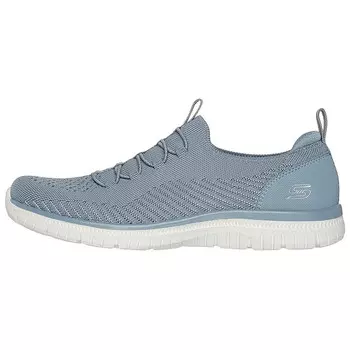 Кроссовки женские с низким верхом серые Skechers