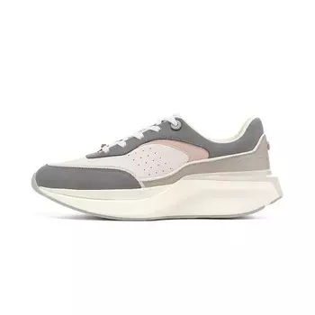 Кроссовки женские с низким верхом Shadow Grey / Silver Birch Grey / Dissolved Lime Li-Ning 1990
