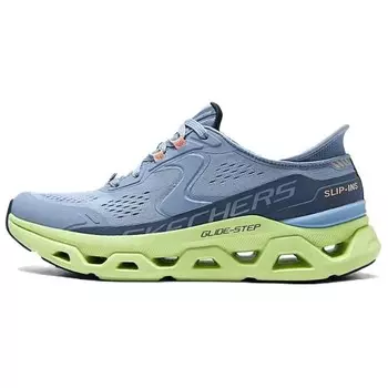Кроссовки женские с низким верхом Синие/разноцветные Skechers