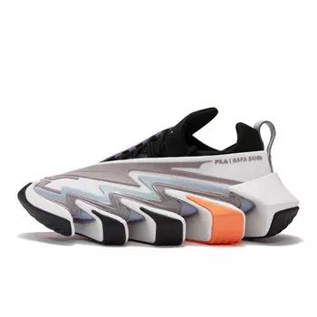 Кроссовки женские с низким верхом стандартные белые/черные Fila Fusion