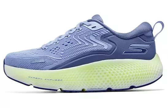Кроссовки женские с низким верхом светло-голубые Skechers