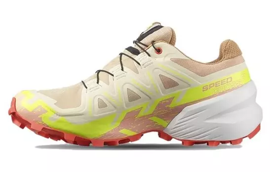 Кроссовки женские с низким верхом светло-коричневые Salomon