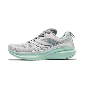 Кроссовки женские с низким верхом светло-серые белые Saucony