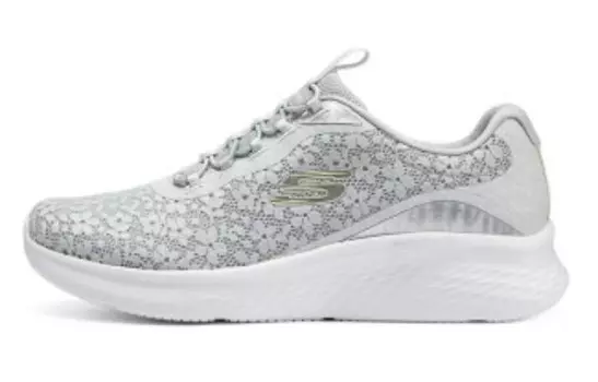 Кроссовки женские с низким верхом светло-серые Skechers