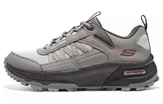 Кроссовки женские с низким верхом темно-серые Skechers