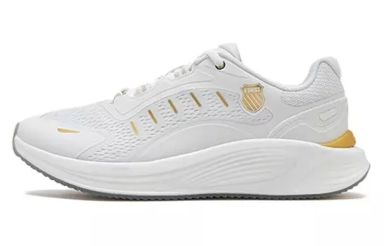 Кроссовки женские с низким верхом Wimbledon белые/Dream Gold Kswiss