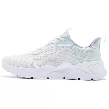 Кроссовки женские с низким верхом, зеленый/белый Qiaodan