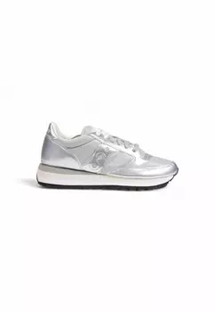 Кроссовки женские Saucony на толстой подошве, серебряный