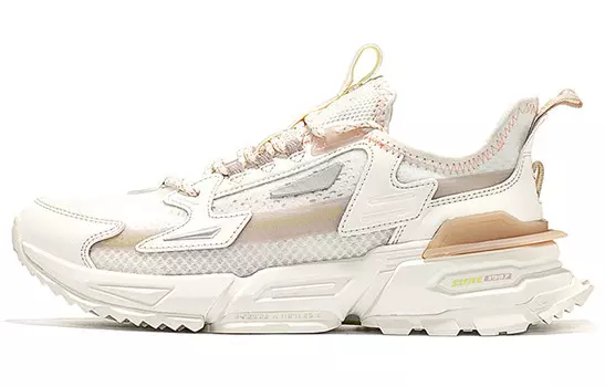 Кроссовки женские Shanhai Collection Chunky с низким верхом бежевого цвета Xtep